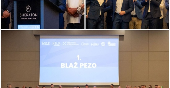 U Župi dubrovačkoj predstavljena lista HDZ-a i koalicijskih partnera, kao i kandidati za župana i zamjenika – Blaž Pezo i Joško Cebalo!